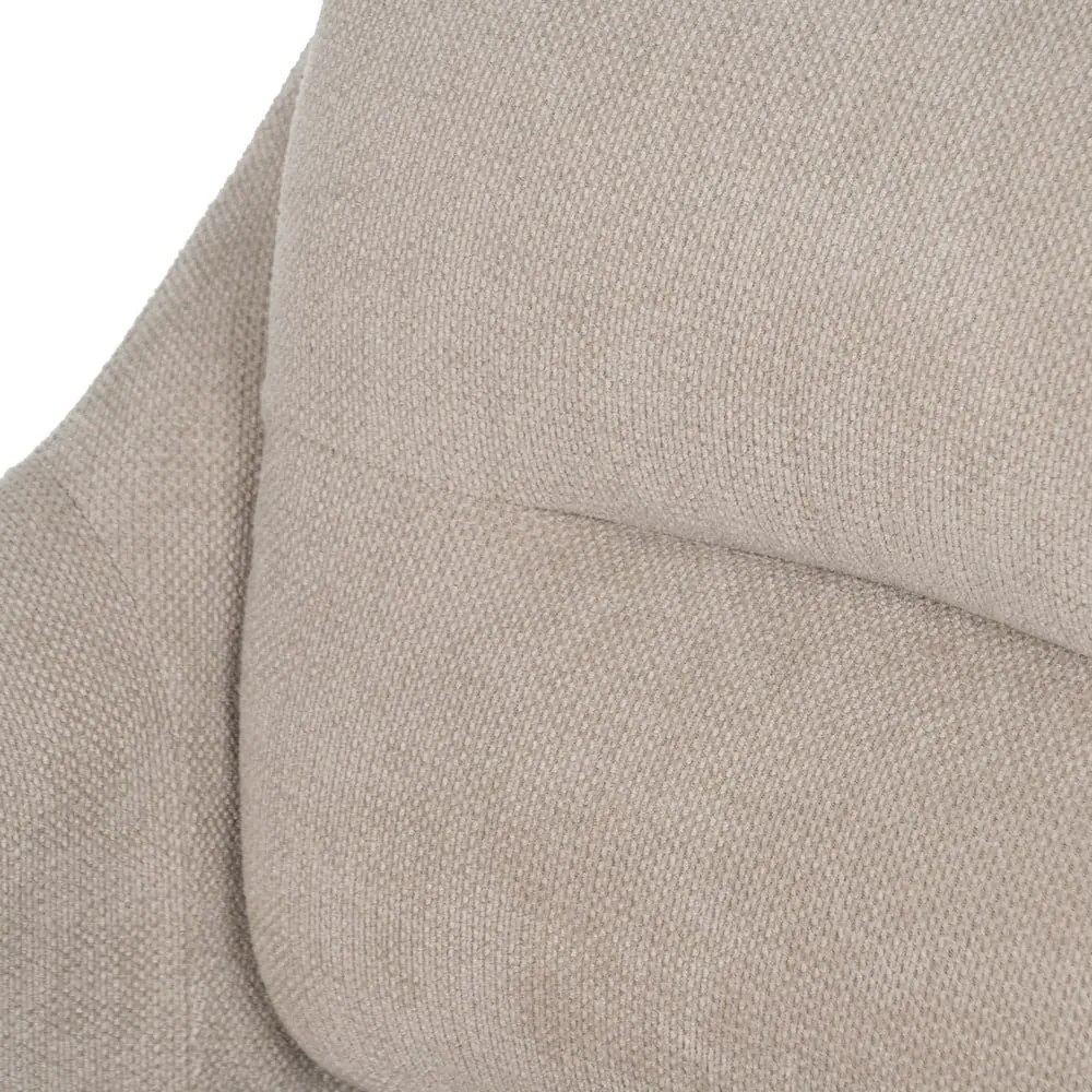 Бежово шенилово кресло Classic – Ixia