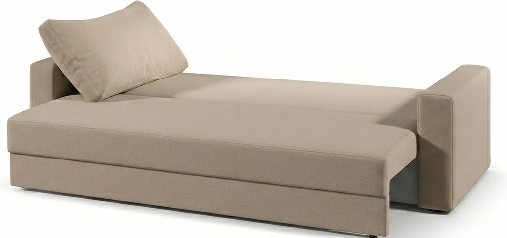 Диван Kleio Триместен-215φ 80β εκ.-Μπεζ