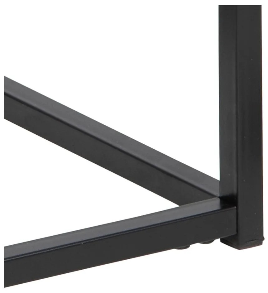 Черно нощно шкафче Mitra - Actona