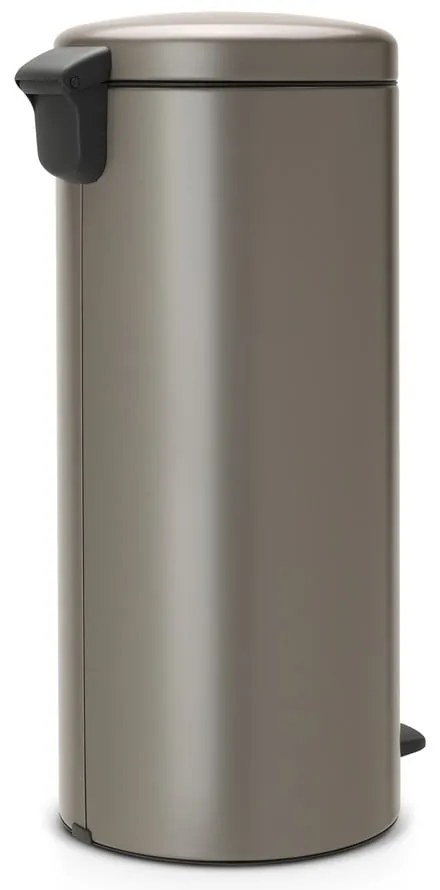Сиво стоманено кошче за боклук с педал 30 l NewIcon – Brabantia