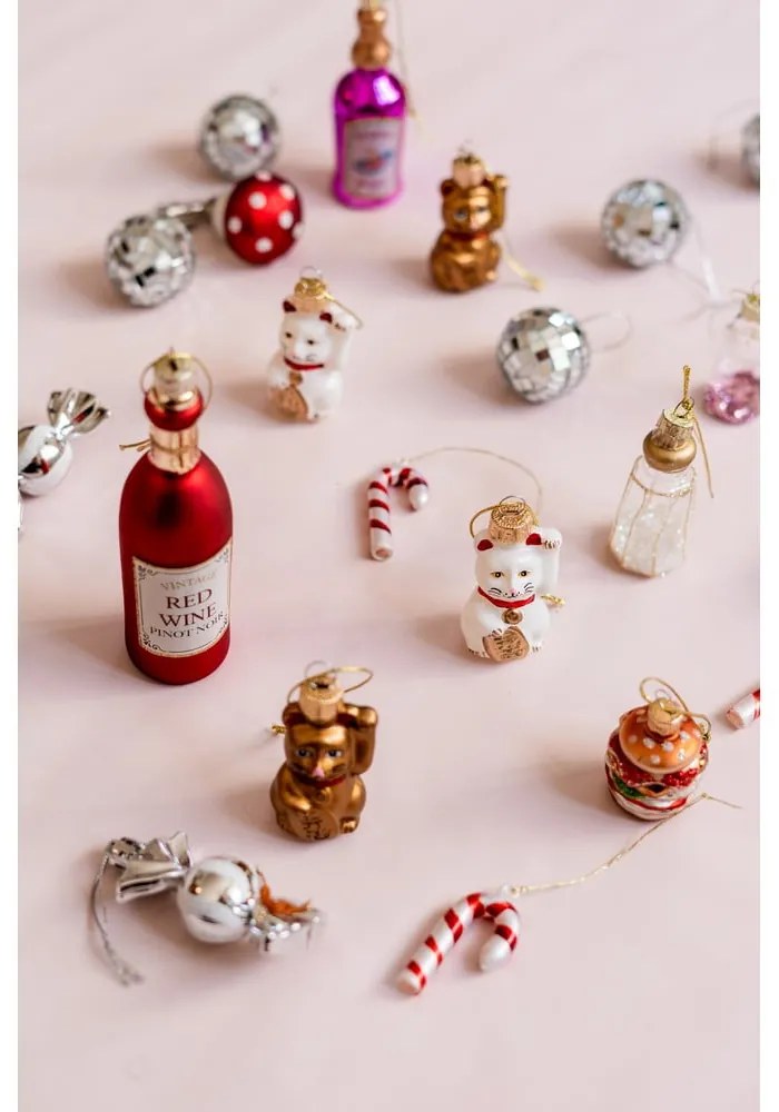 Пластмасови коледни топки в комплект 6 бр. ø 4 cm Mirror Ball Mini – Sass & Belle