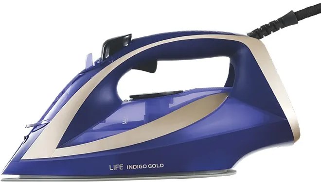 Електрическа парна ютия Life Indigo Gold