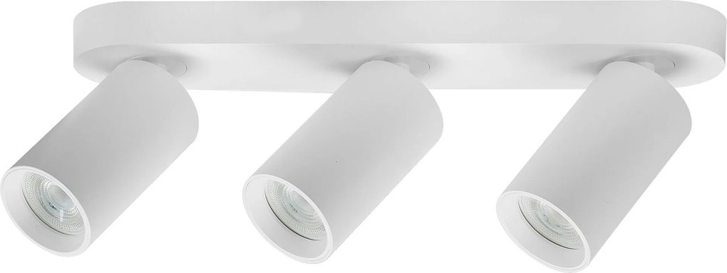 Rabalux Yorli, спот, бяла алуминиева лампа, GU10 3xMAX7W, Д35xШ7см, Д5,5см, В13,5см, без крушка, IP20 73087