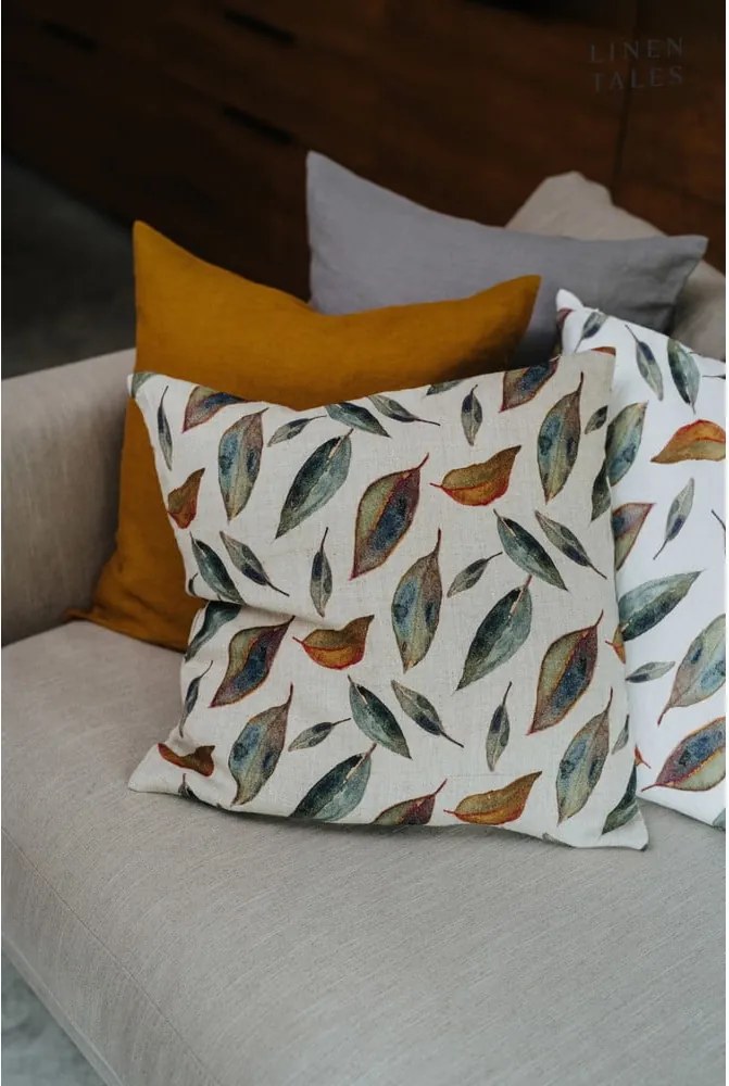 Ленена калъфка за възглавница 50x50 cm Golden Fall – Linen Tales