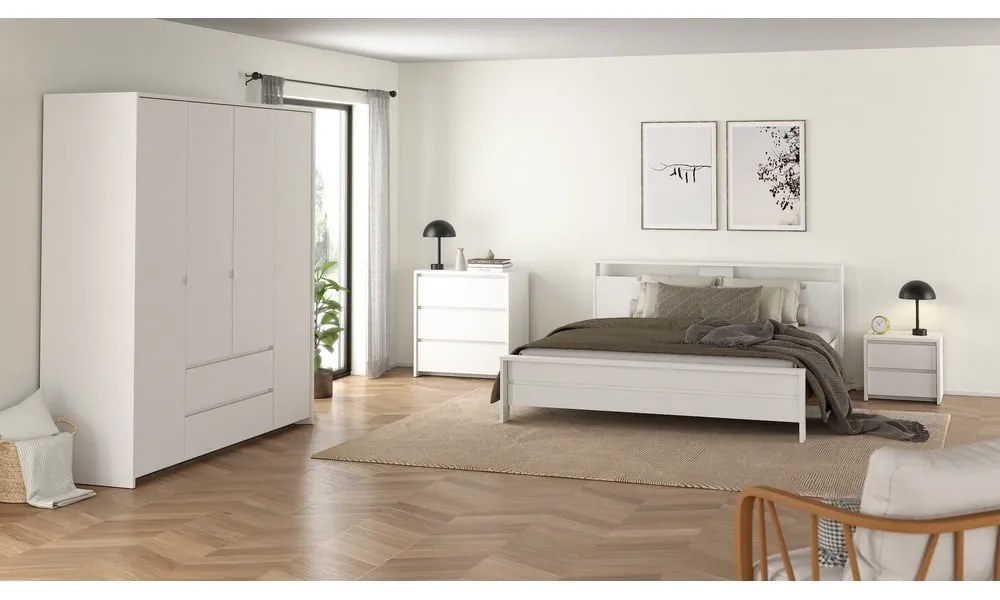 Бял скрин 80x84x48 cm Next – Tvilum