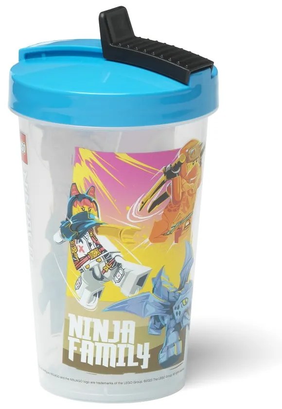 Синя детска бутилка 500 ml Ninjago – LEGO®