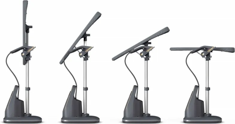 Уред за вертикално гладене с пара Philips All-in-one 8500 AIS8540/80, 2200W, 1.2 л, 6 bar, 90 гр/мин, 2 настройки, OptimalTEMP, Регулируема дъска, Тъмносив/златист