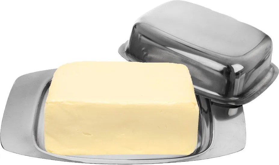 Съд за масло от неръждаема стомана в сребрист цвят – Orion