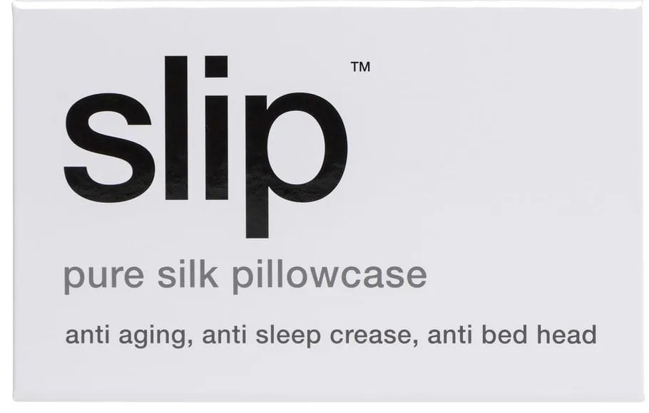 Копринена калъфка за възглавница 51x76 cm White – slip