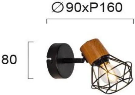 Стенна апличка Viokef Vega