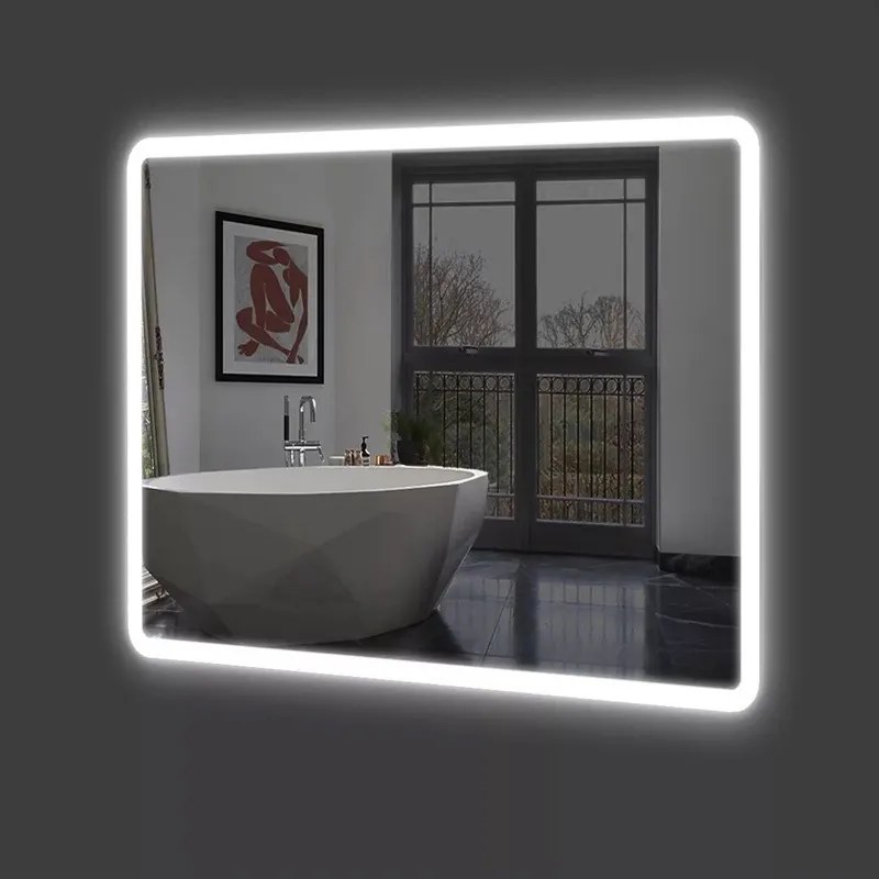 Огледало за баня LED осветление LM Ethereal Mirage 500×1000мм