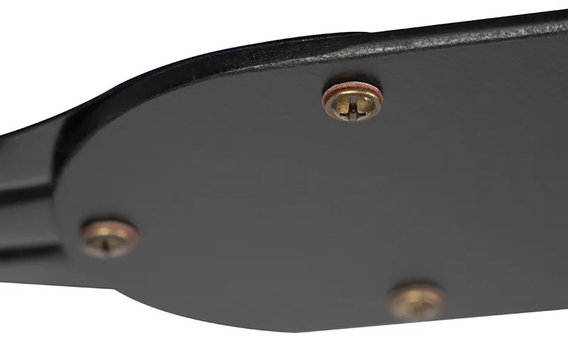 Таванен вентилатор черен с дистанционно управление - Fanattic