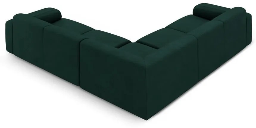 Тъмнозелен ъглов диван (променлив/L форма) Molino – Micadoni Home