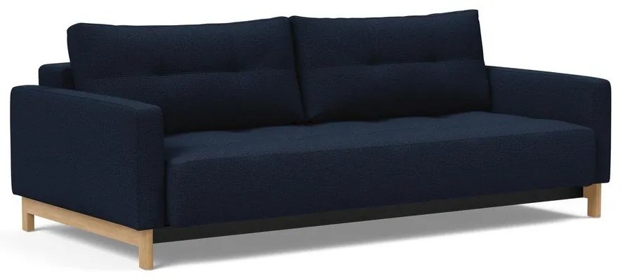 Тъмносин разтегателен диван 232 cm Pyxis - Innovation