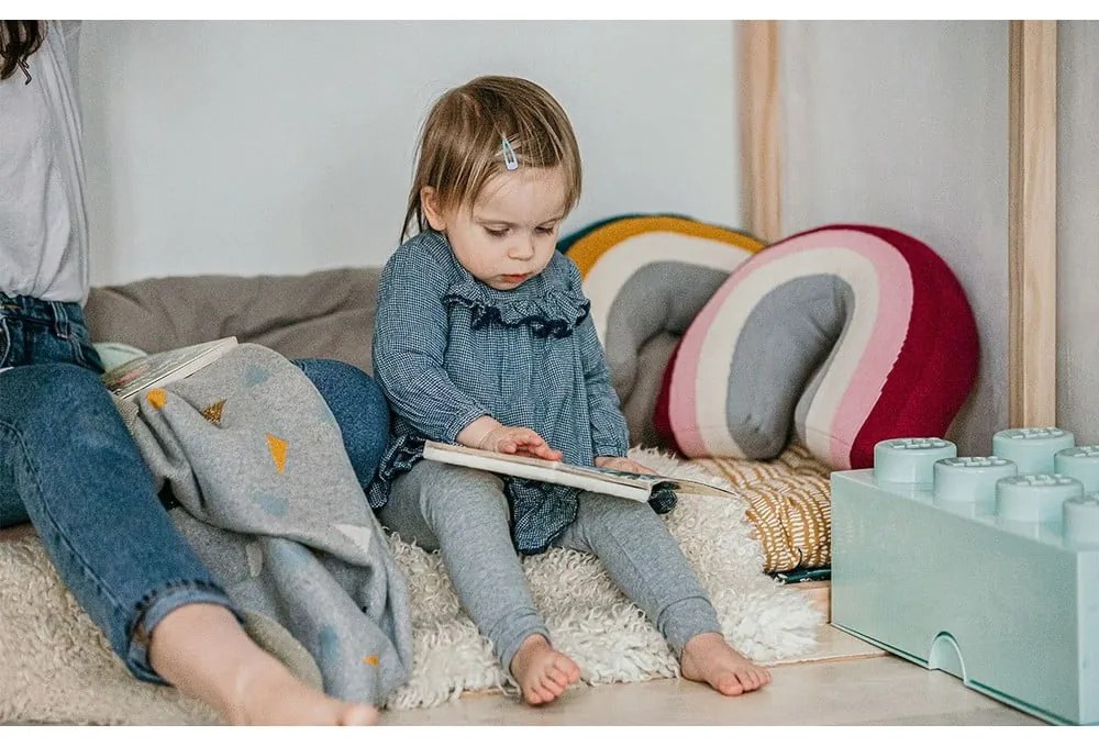 Памучна бебешка възглавница , 40 x 30 cm Alma - Kindsgut