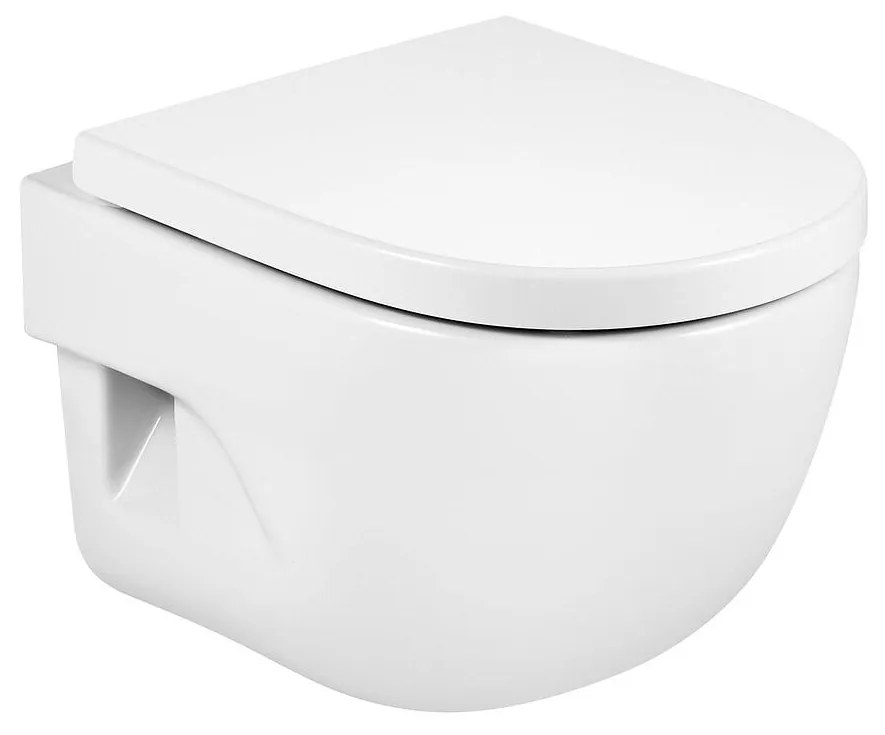 Конзолна тоалетна чиния  A346248000, хоризонтално оттичане, Compact, 36x48x40см