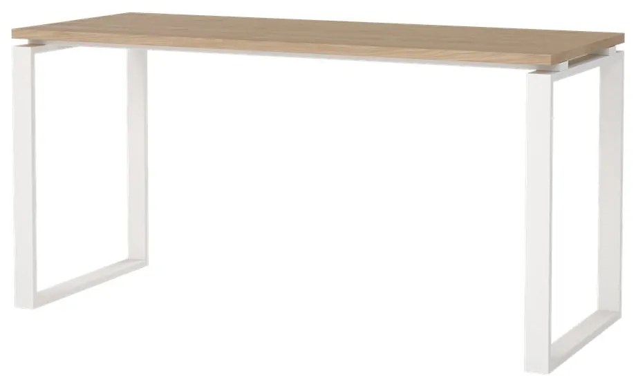 Работна маса с дъбов плот 60x150 cm Sign - Tvilum