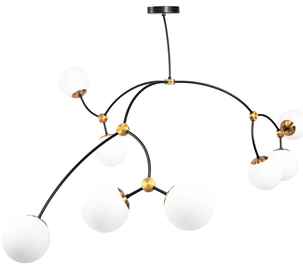 Плафон BLACK MAT APP1673-8CP