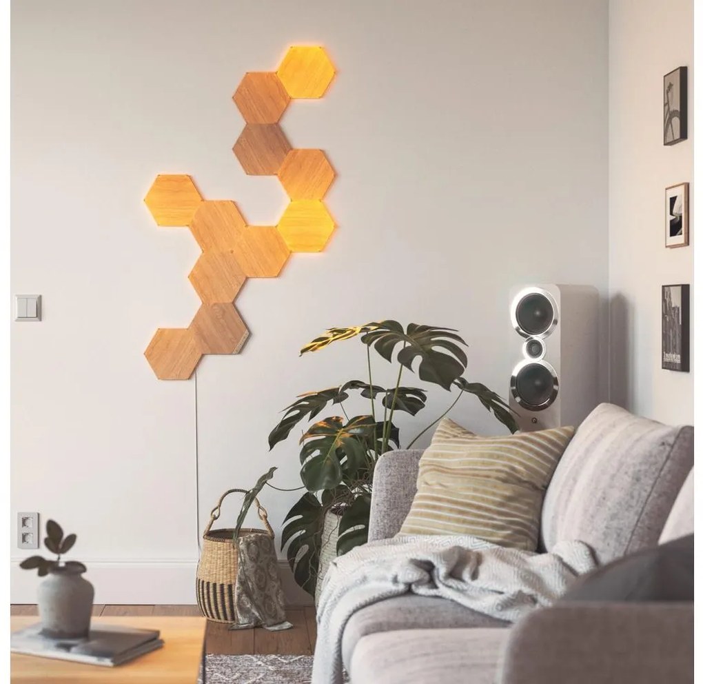 Nanoleaf NL52-E-0001HB-3PK - К-кт 3x LED Димируем панел HEXAGONS LED/2W/230V