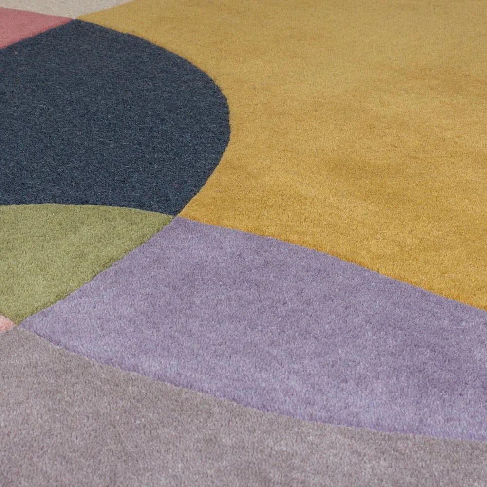 Ръчно изработена вълнена пътека 60x230 cm Glow Multi – Flair Rugs