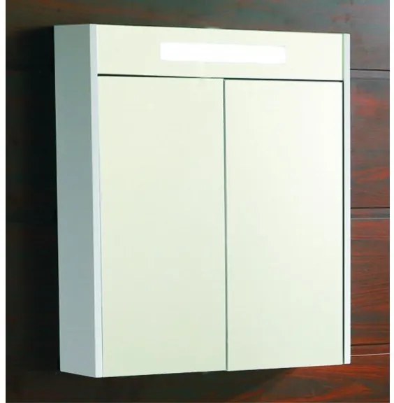 Огледален PVC шкаф ICMC 4650 - 80СМ с LED осветление, 80x16x70см