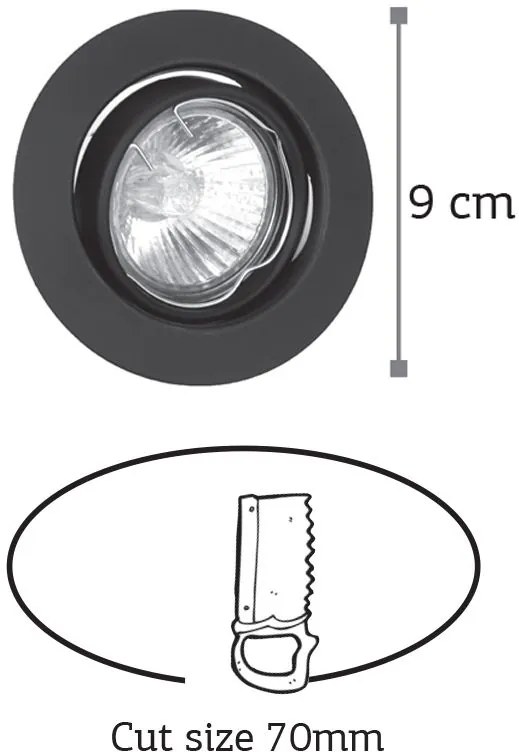 Вдлъбнато място InLight 43277-Chrome