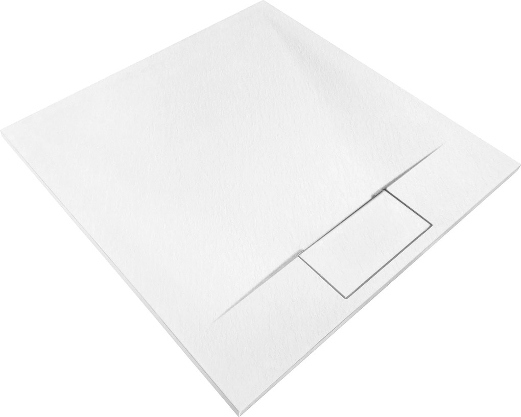 Корито за душ кабина Rea Bazalt White 90x90
