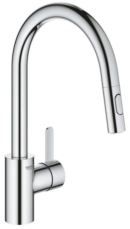 GROHE 31481001 - Смесител за кухненска мивка EUROSMART COSMOPOLITAN, лъскав хром