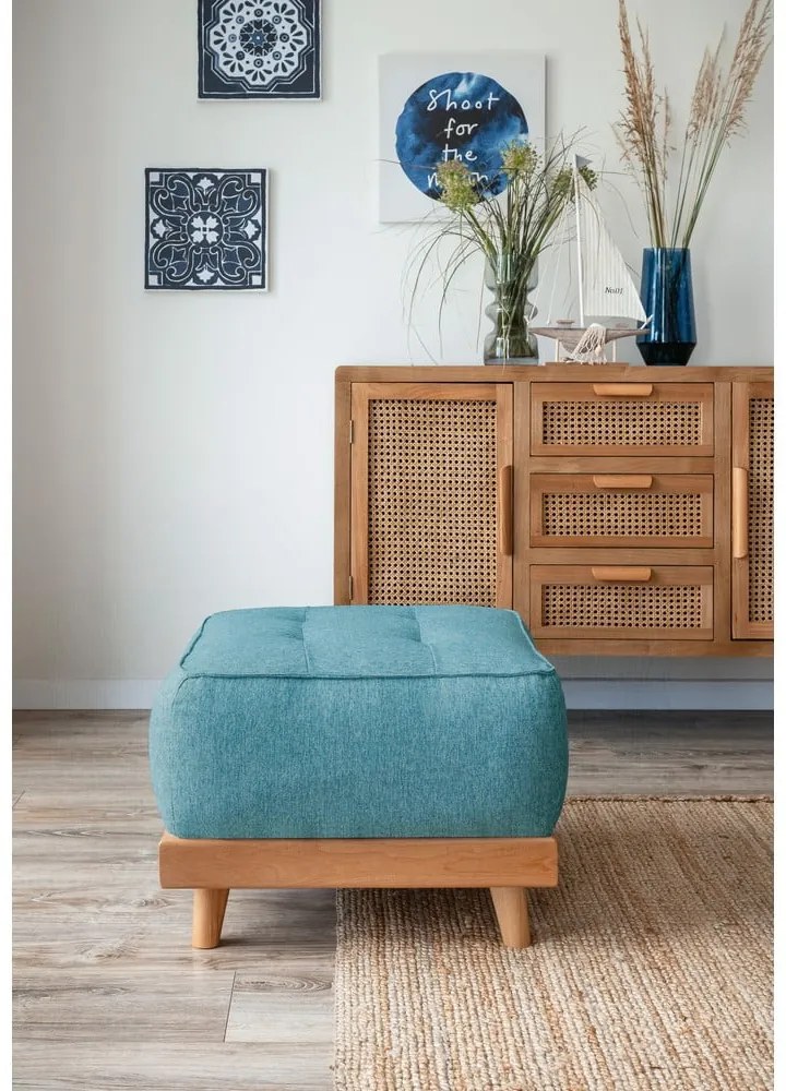 Тюркоазена табуретка Dazzling Daisy – Miuform