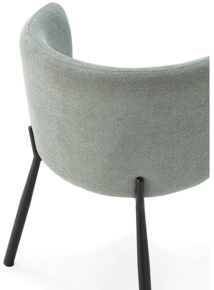 Тапицирани трапезни столове в комплект 2 бр. в цвят мента Ginny – MOME