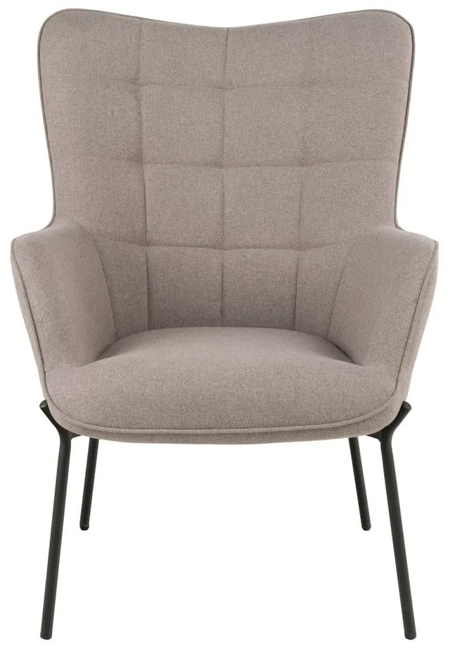 Светлосиво кресло Glasgow – House Nordic