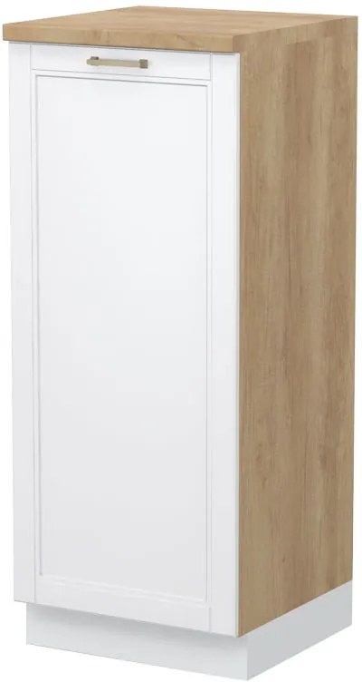 Подов шкаф Висок Tahoma K14-60-1KF-Oak - White matte