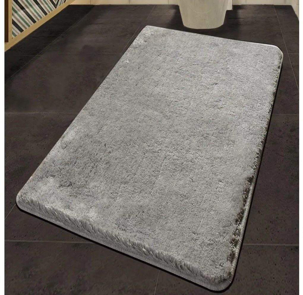 Килимче за баня HAVAI 80x140 см, сиво