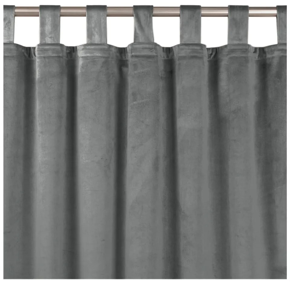 Завеса в цвят антрацит 200x270 cm Vila - Homede