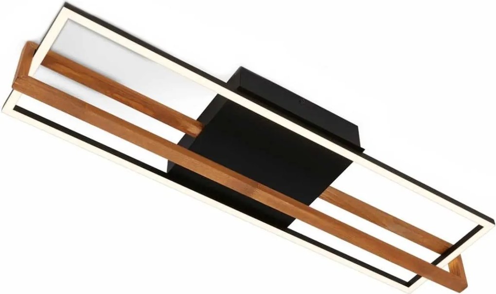 Briloner 3777-015 - LED таванно осветително тяло FRAME LED/21W/230V 3000K черно