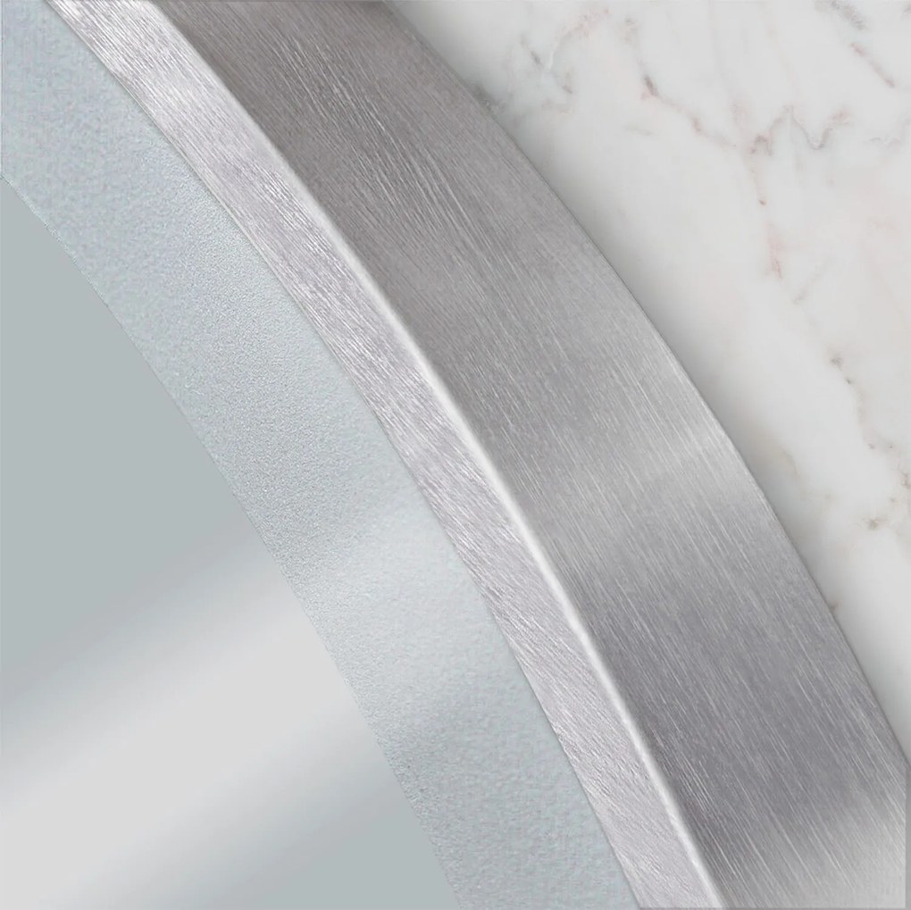Огледало LED 60cm MMJ BRUSH SILVER