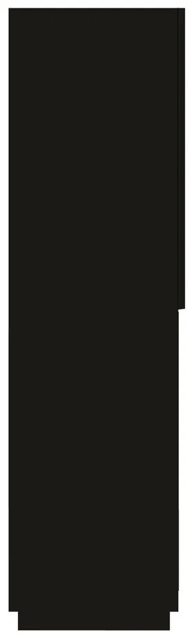 Черна матова етажерка 100x147 cm Nina - TemaHome