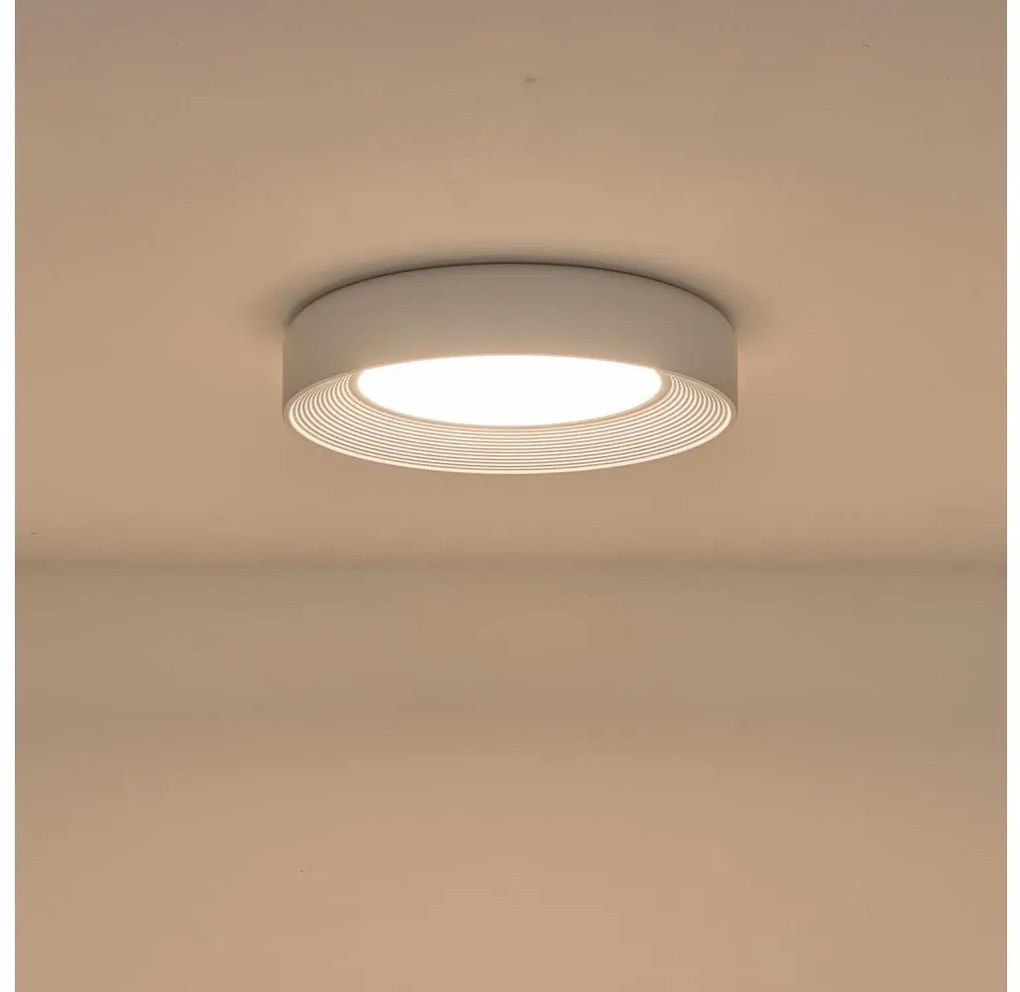 LED Плафониера LED/40W/230V 3000K бял Ø 50 см