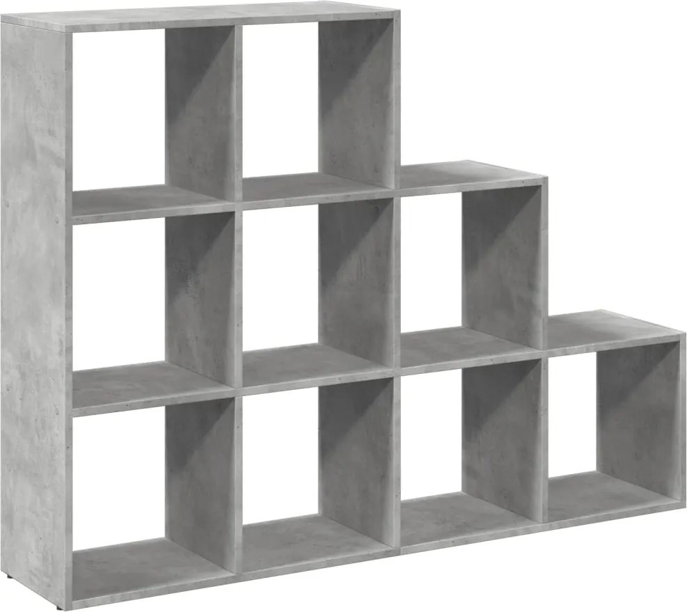 857979 vidaXL Разделител за стая / библиотека 3 нива 137,5x29x103,5 см