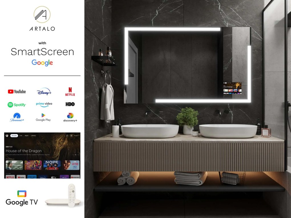 Огледало с LED осветление M23 premium