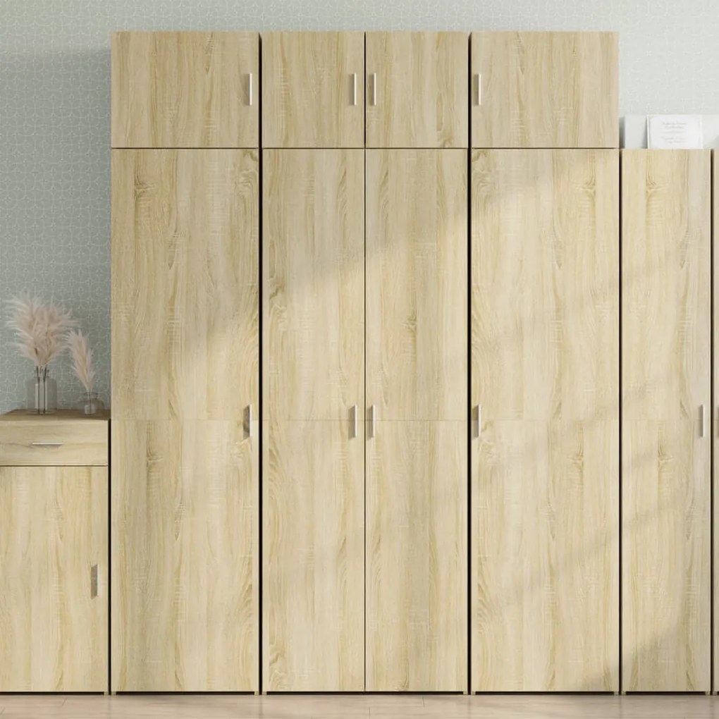 Sonata H Шкаф за съхранение, дъб сонома, 70x42,5x225 см, инженерно дърво