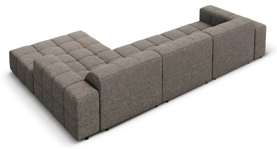 Тъмносив ъглов диван (десен ъгъл) Chicago – Cosmopolitan Design