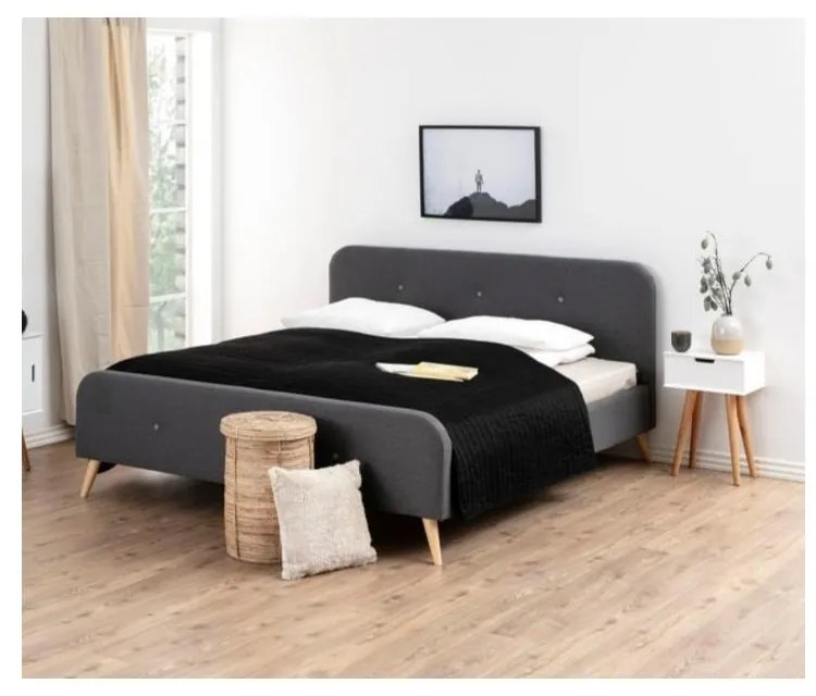 Бяло нощно шкафче Mitra - Actona