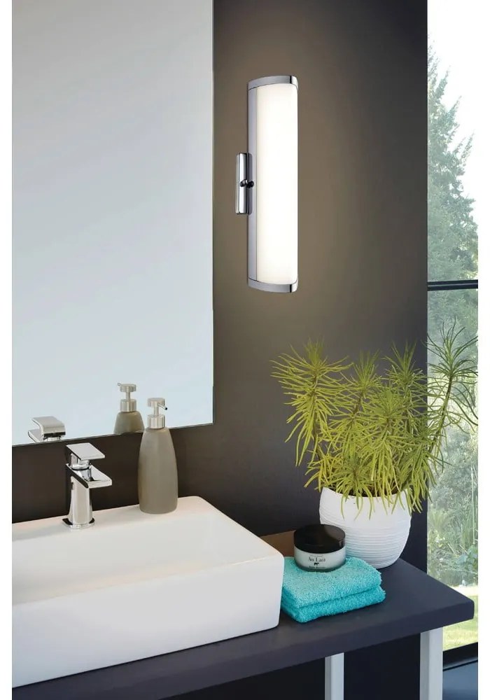 LED стенна лампа в сребрист цвят GITA 2 – EGLO