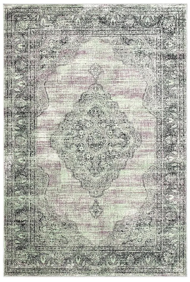 Зелени-сиви килими за баня в комплект от 2 бр. 60x100 cm – Foutastic