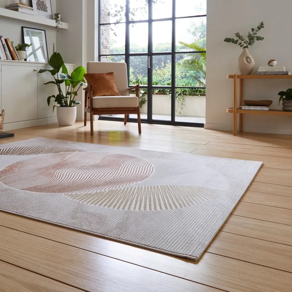 Розово-кремав килим 120x170 cm Creation – Think Rugs