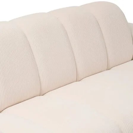 Триместен диван atmosphera Palma, 212x97x76 cm - Слонова кост