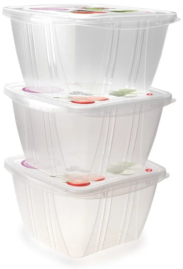 Комплект от 3 класически кутии за храна, 1 л - Snips