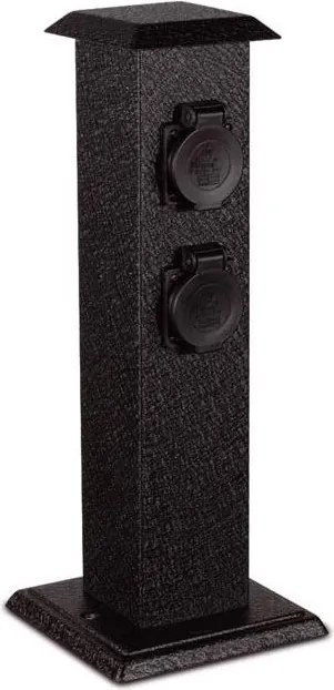 Ecolite XSMM-204F - Екстериорна болардна лампа с контакти 4Z IP44