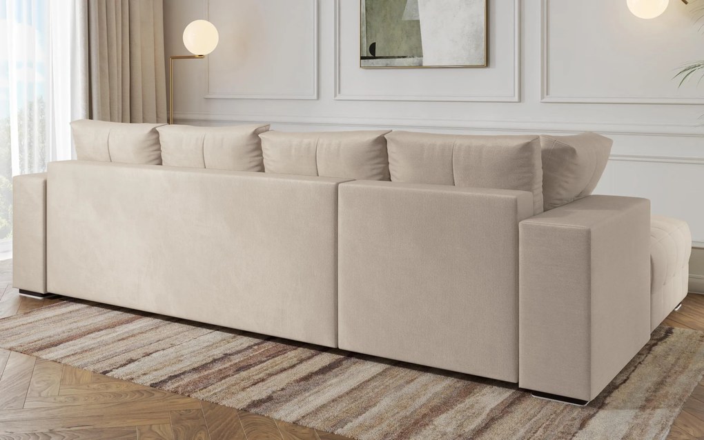 Разтегателен ъглов диван Никсън